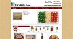 Desktop Screenshot of orsinifood.com